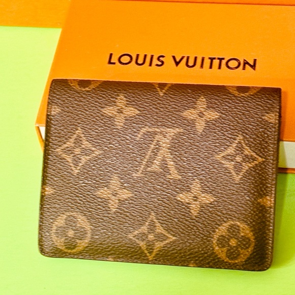 Louis Vuitton Brown Monogram Card Holder ID holder multi holder - Picture 13 of 15